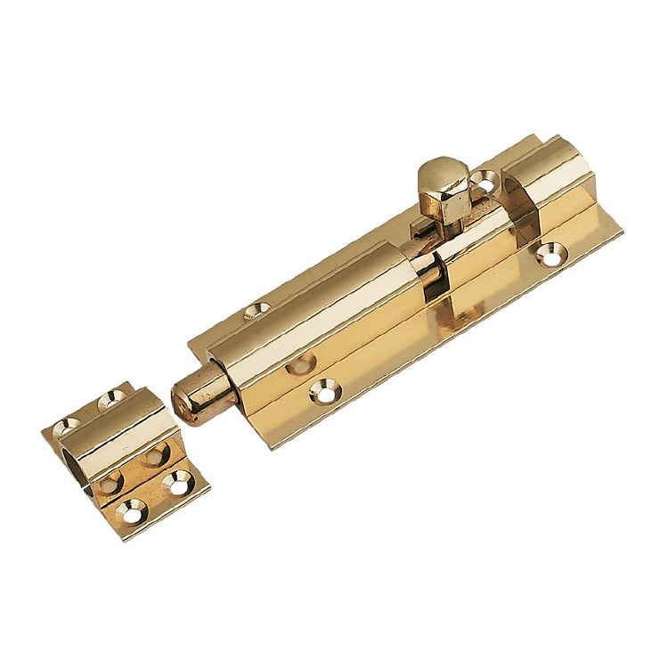 SASTA 3" BRASS DOOR BOLT