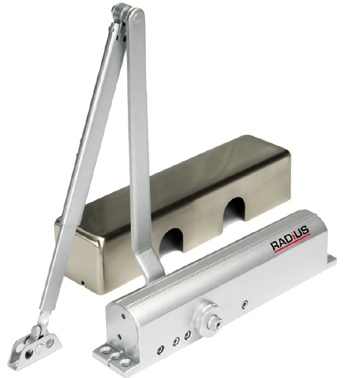 RADIUS SILVER DOOR CLOSER - 85KG