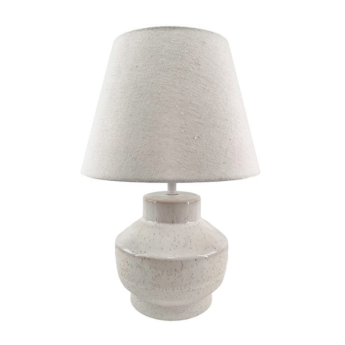 SLOANE CERAMIC BEDSIDE LAMP36CM
