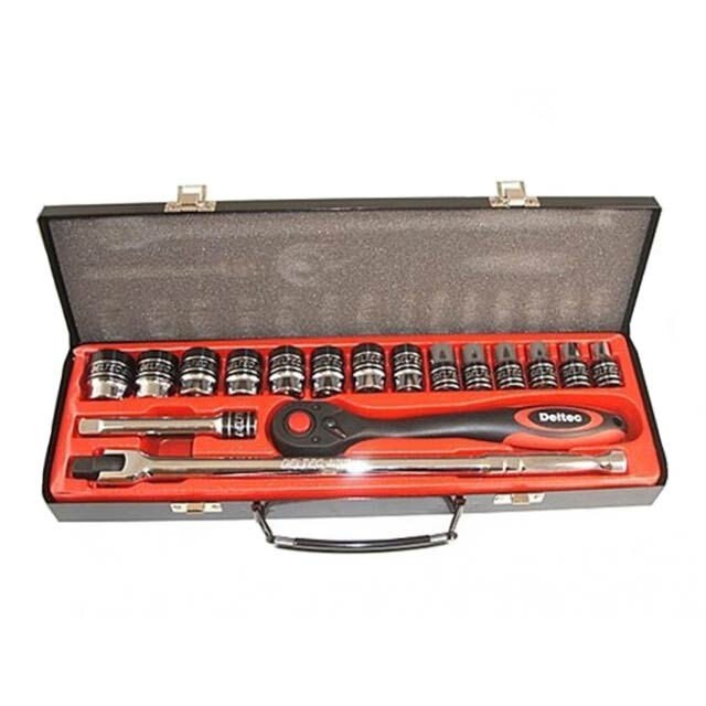 DELTEC 17 PIECEC METRIC SOCKET SET