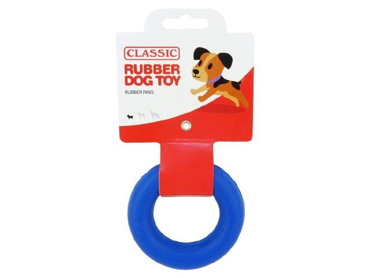 SOLID RUBBER RING 9CM - 3.5" - ASSORTED