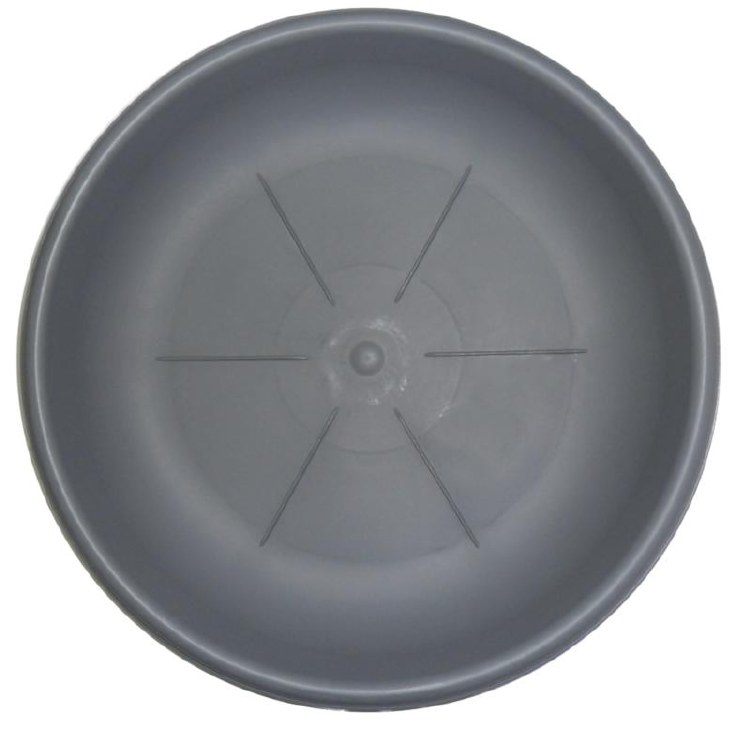 SOTTOVASO 22CM TRAY -GREY FIT 25CM POT
