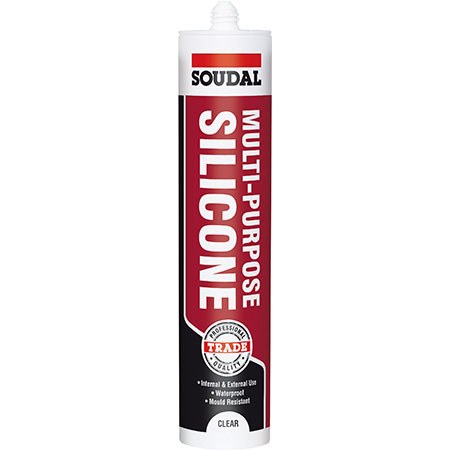SOUDAL MULTIPURPOSE SILICONE BLACK