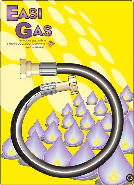 EASI PLUMB 20" SPARE PIGTAIL FOR GAS REGULATOR