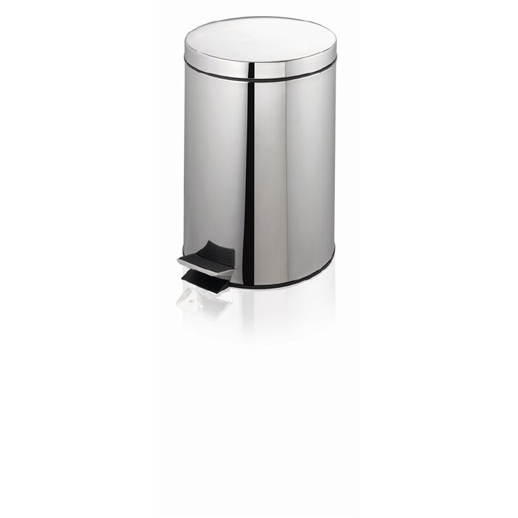 STAINLESS STEEL PEDAL BIN 12LTR