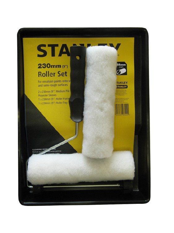 STANLEY ROLLER SET OF TWO SLEEVE - 225MM 9"