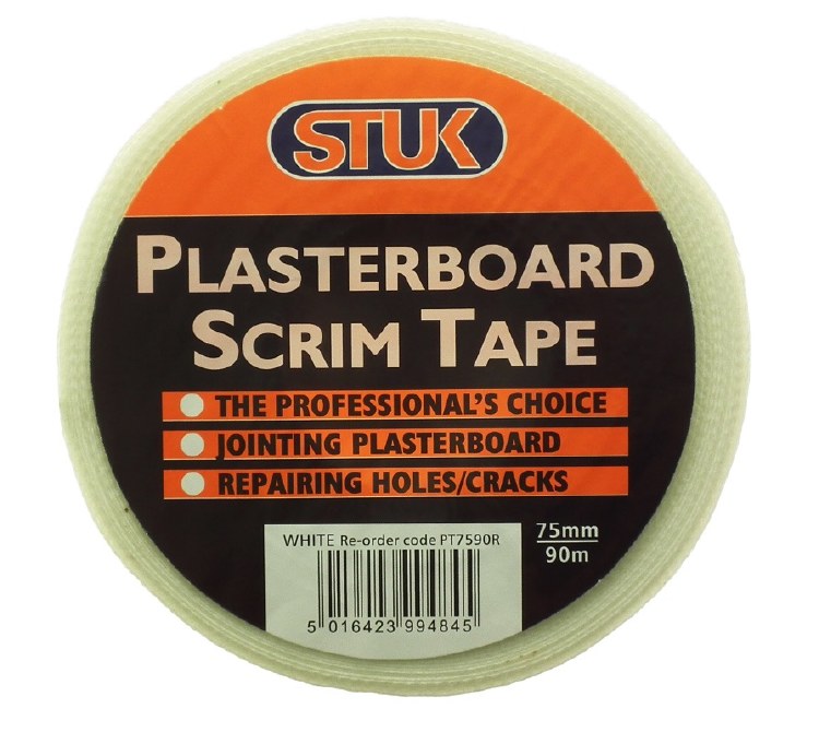 STUK 75 MM X 90 MTR SCRIM TAPE