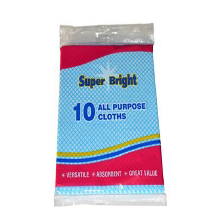 SUPERBRIGHT ALL PURPOSE CLOTHS 10PACK