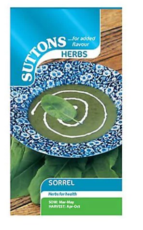 SUTTONS SEEDS HERB SORREL