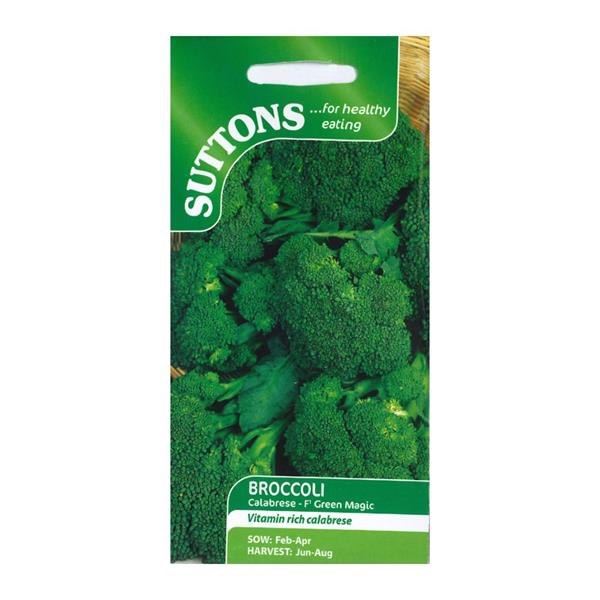 SUTTONS BROCCOLI CALABRESE GREEN MAGIC F1