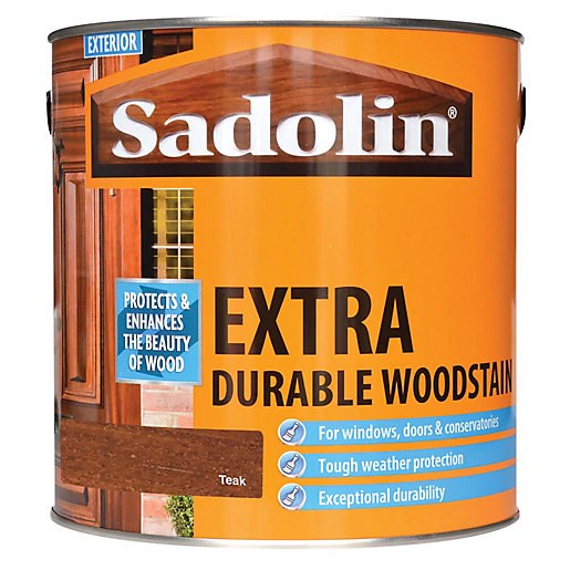SADOLIN EXTRA DURABLE WOODSTAIN TEAK - 1L