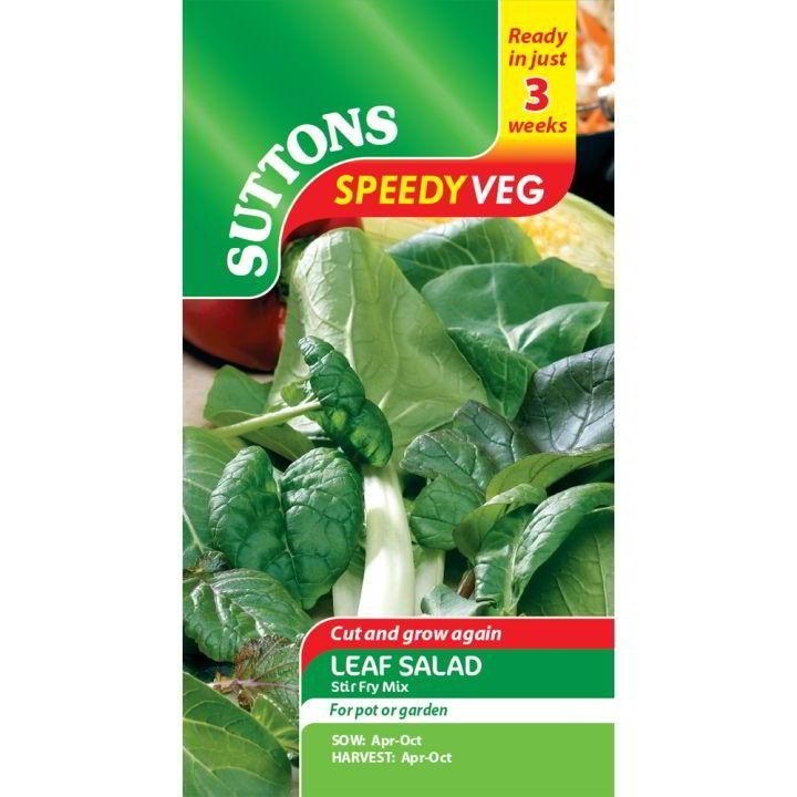 SUTTONS SPEEDY VEG LEAF SALAD STIR FRY