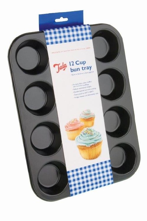 TALA NON STICK 12 BUN TRAY