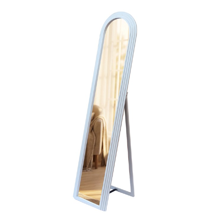 TARA LANE STEPPED ARCHED FLOOR STANDING MIRROR