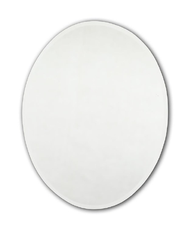 TEMA ENSUITE BEVELLED OVAL MIRROR - 50X40CM