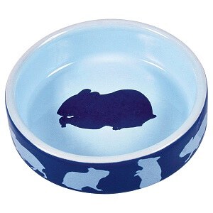 TRIXIE HAMSTER CERAMIC BOWL WITH MOTIF 80ML