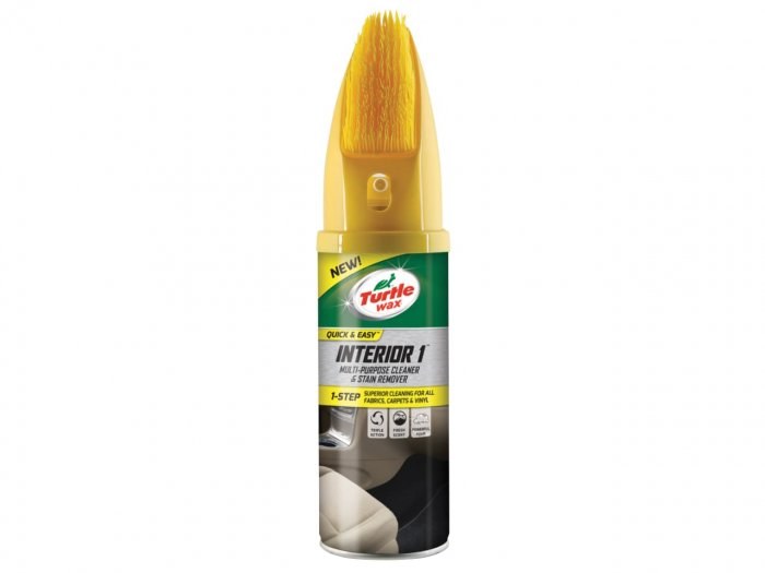 TURTLE WAX INTERIOR CAR CLEANER SPRAY AND BRUSH