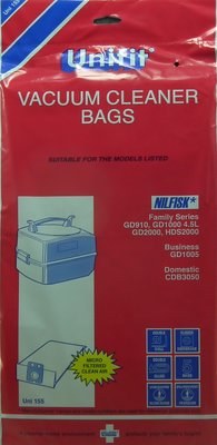 UNIFIT VACUUM CLEANER BAGS FOR NILFISK - UNI-155