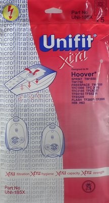 UNIFIT XTRA VACUUM BAGS FOR HOOVER UNI-185