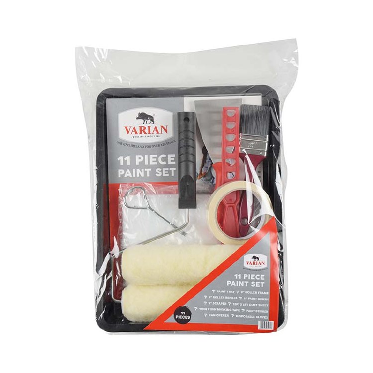 VARIANS 11 PIECE ROLLER SET - 9" ROLLER SET