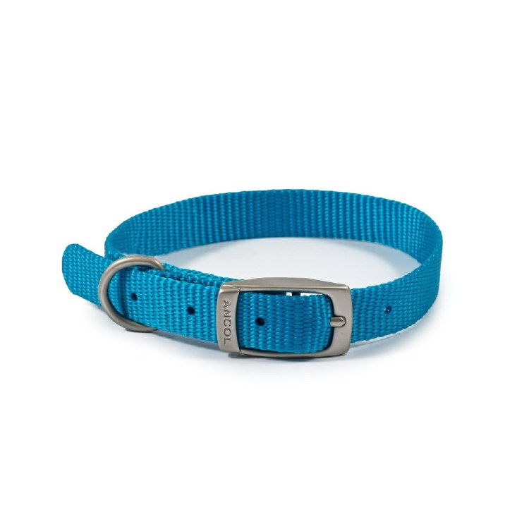 VIVA NYLON COLLAR BLUE 12" S1