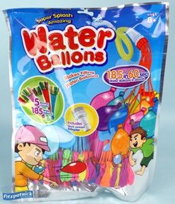 WATER BALLOONS 185PK