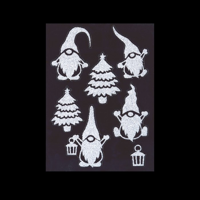 WINDOW STICKER WHITE GONK 29.5 X 40CM