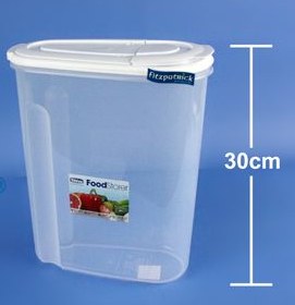 WHITEFURZE DRY FOOD CONTAINER 5L