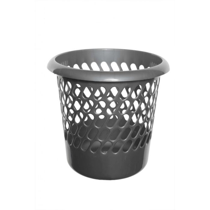 WHITEFURZE WASTE PAPER BIN - BLACK