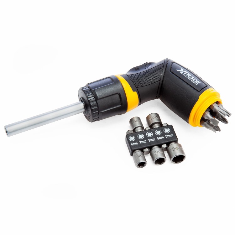 XTRADE 12 PIECE RATCHET SCREWDRIVER SET