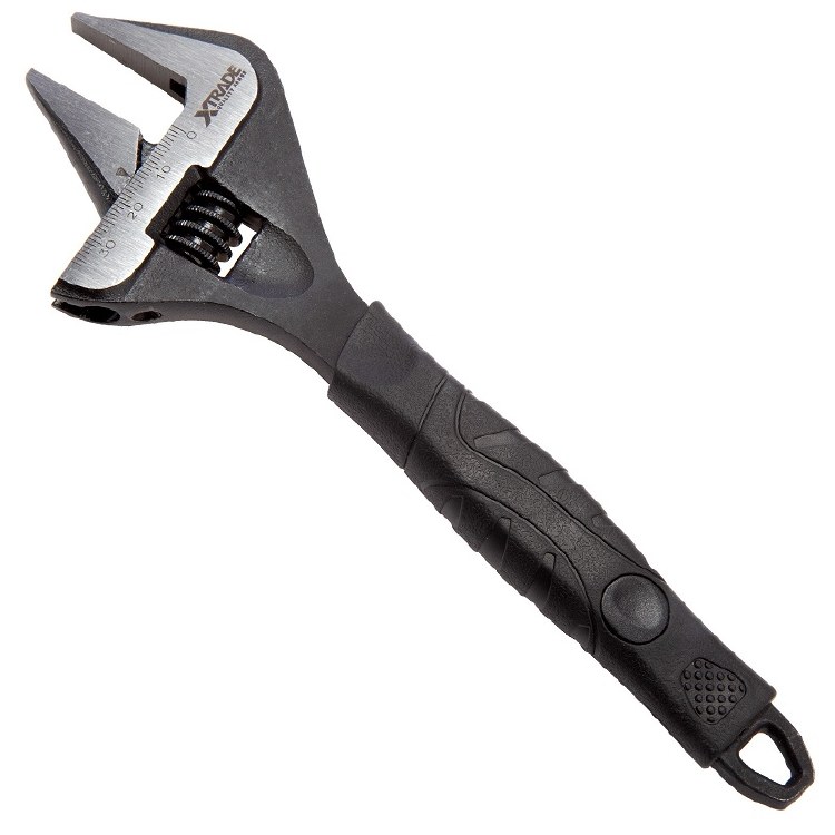 XTRADE WIDE JAW ADJUSTABLE WRENCH 8"/200MM