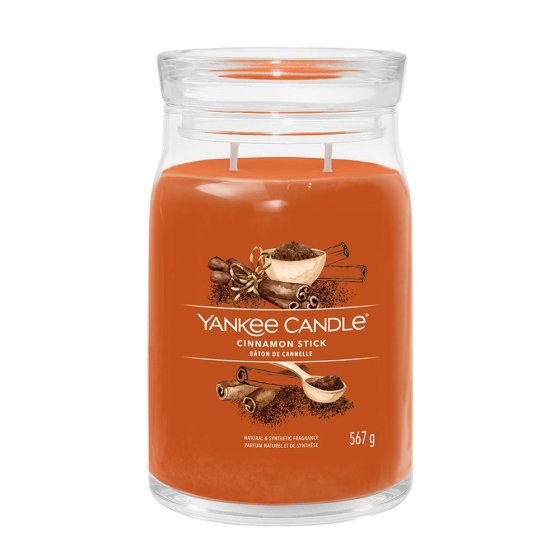 YANKEE CANDLE CINNAMON STICK LARGE JAR