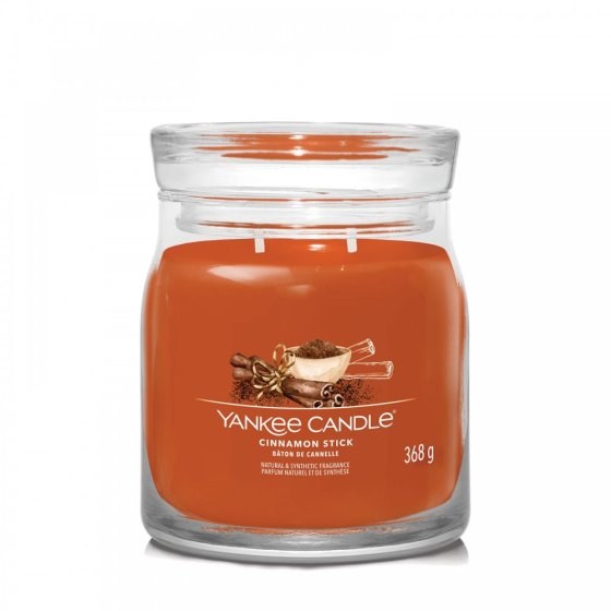 YANKEE CANDLE CINNAMON STICK MEDIUM JAR