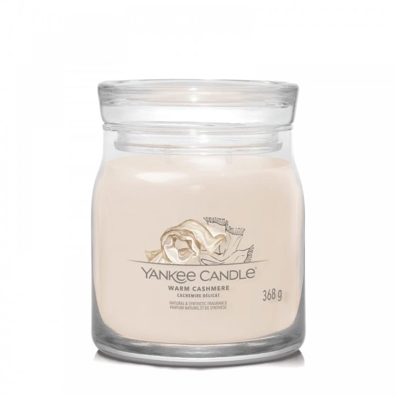 YANKEE CANDLE WARM CASHMERE MEDIUM JAR