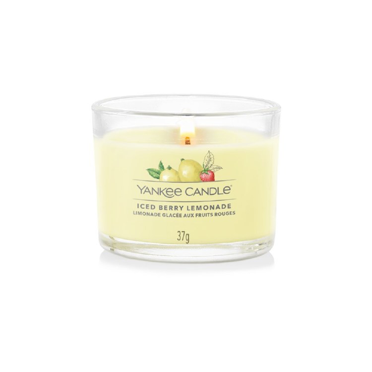 YANKEE CANDLE ICE BERRY LEMONADE FILLED VOTIVE