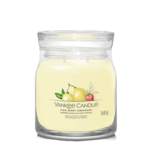 YANKEE CANDLE ICE BERRY LEMONADE MEDIUM JAR