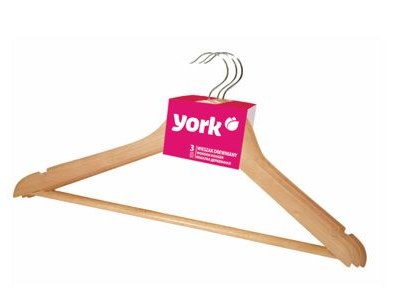YORK CLOTHES HANGER - BLACK