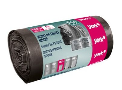 YORK REFUSE SACKS 120LTR