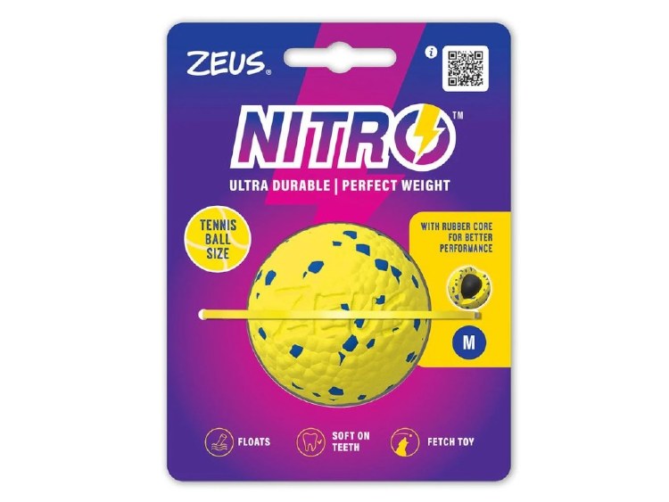 ZEUS NITRO WEIGHTED BALL MEDIUM 6.3CM