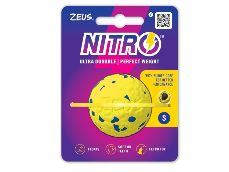 ZEUS NITRO WEIGHTED BALL SMALL 5CM