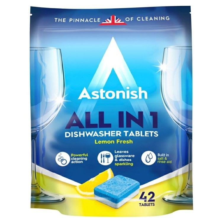 ASTONISH DISHWASHER TABLETS 100 PACKS