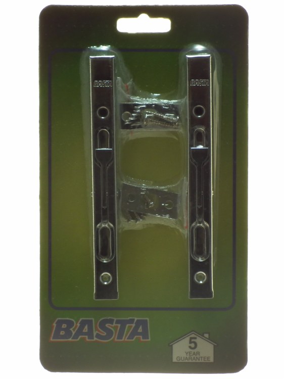 BASTA 160 MM FLUSH BOLT - CHROME