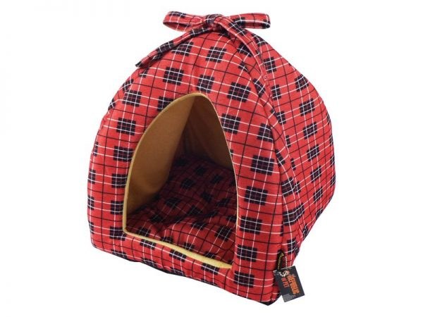 BOSTON RED CROSS CAT BED - TG8845