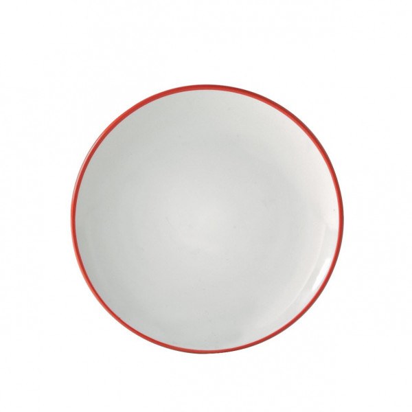 COSMOS RED SIDE PLATE 20CM