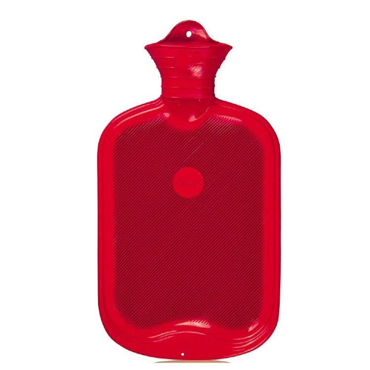 DE VIELLE RUBBER RIBBED HOT WATER BOTTLE