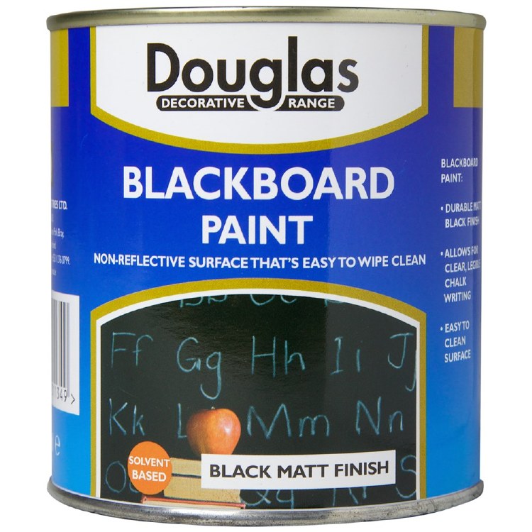 DOUGLAS MATT BLACKBOARD PAINT 250ML