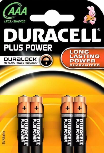 DURACELL PLUS AAA - 4 PACK