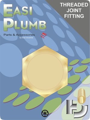 EASI PLUMB 1/2&quot; BRASS BLANKING CAP