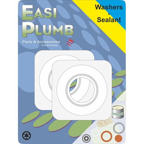 EASI PLUMB 2 PCE 1/2&quot; TOP HAT WASHERS