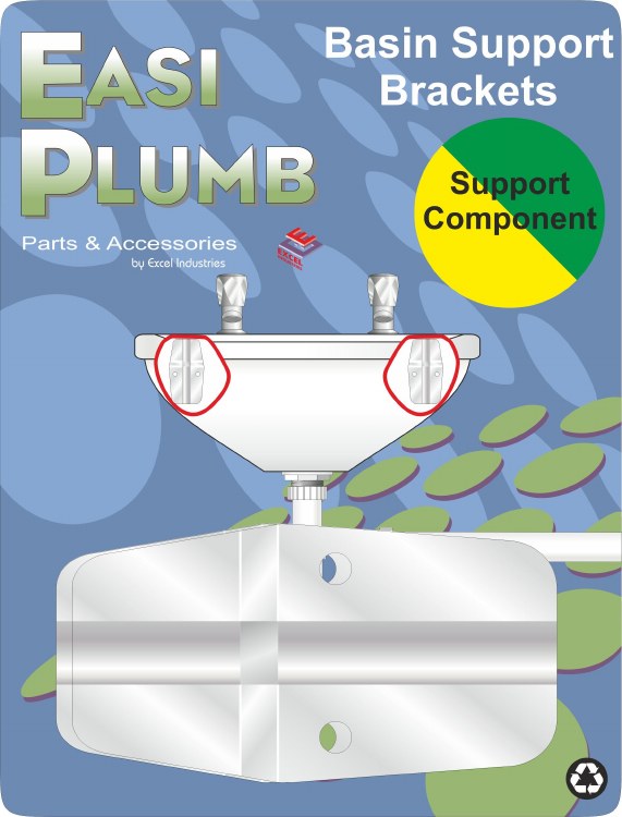 EASIPLUMB BASIC BRACKETS PAIR